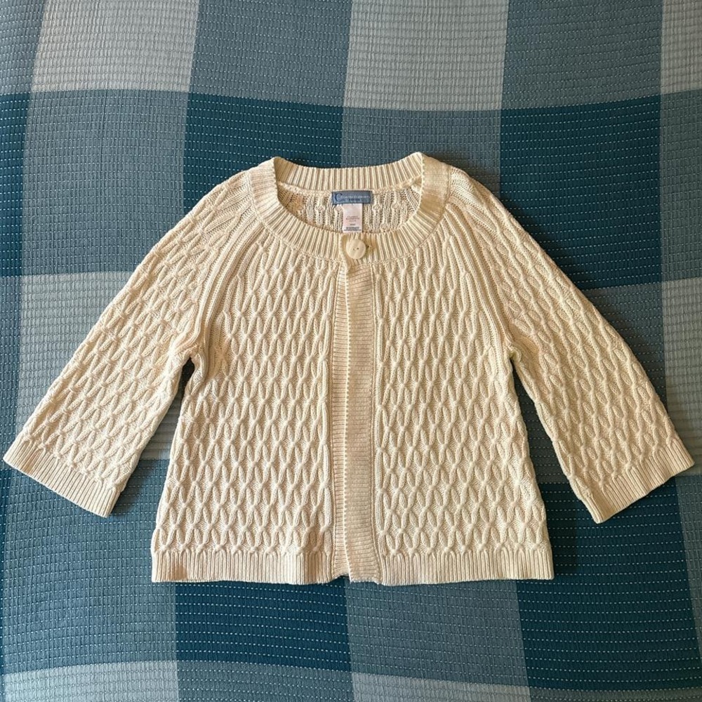 Classic Elements Knit Cardigan - image 1